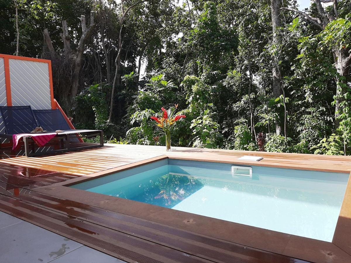 Caraibes Cottages Corail Piscine Privee A 900M De La Plage De Grande Anse Deshaies Exterior foto