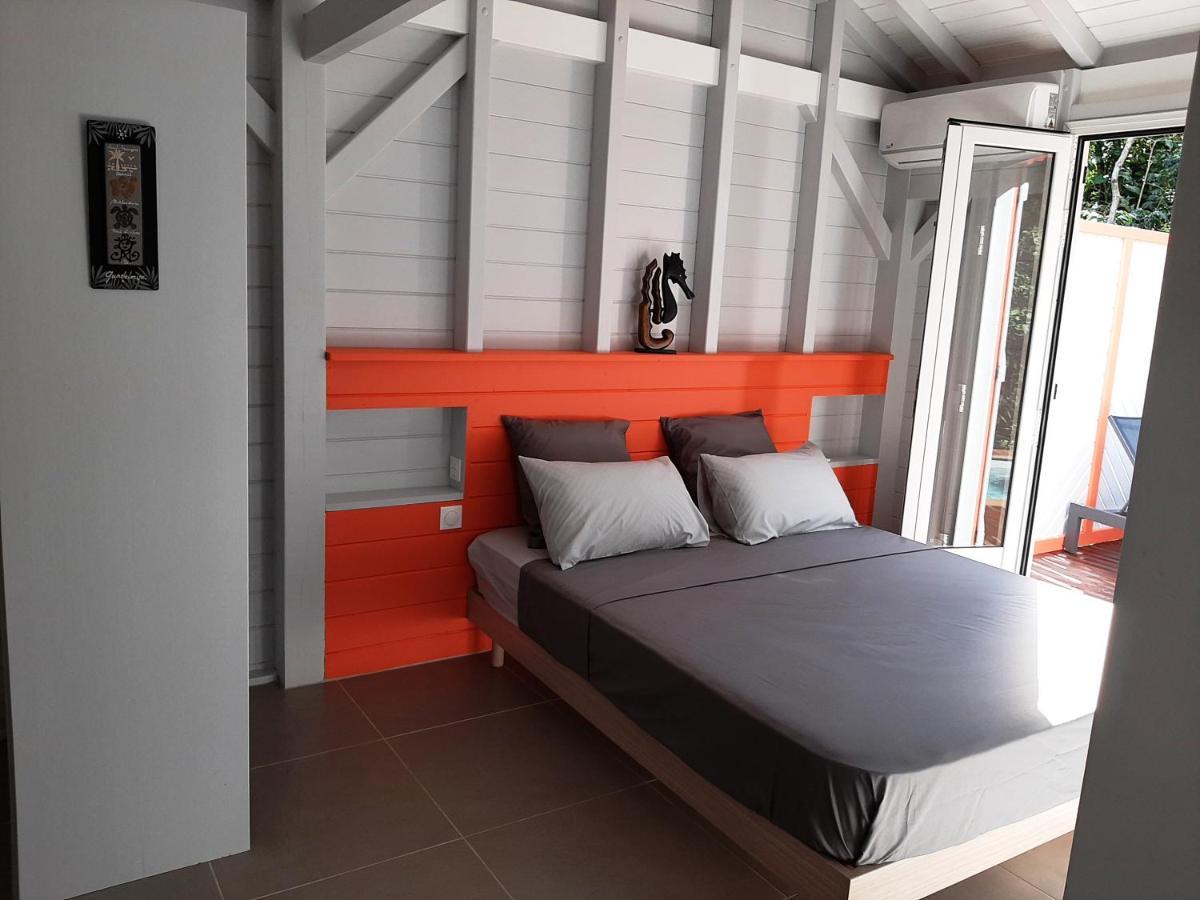 Caraibes Cottages Corail Piscine Privee A 900M De La Plage De Grande Anse Deshaies Exterior foto