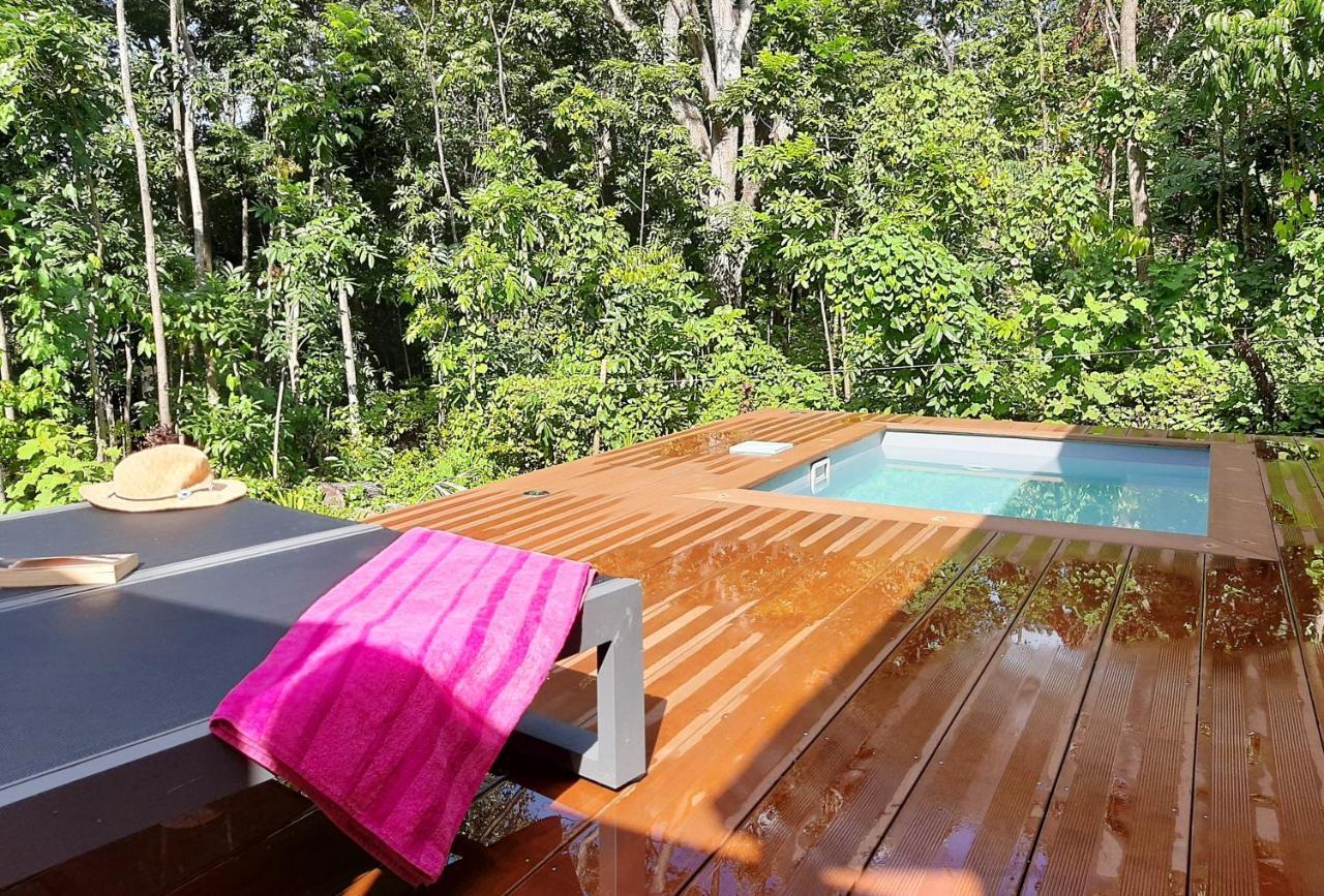 Caraibes Cottages Corail Piscine Privee A 900M De La Plage De Grande Anse Deshaies Exterior foto